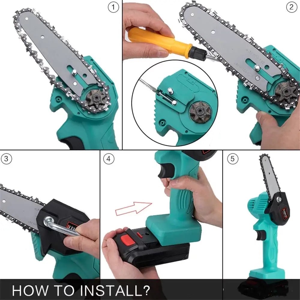 Mini Portable chainsaw-24Vπ³π§
