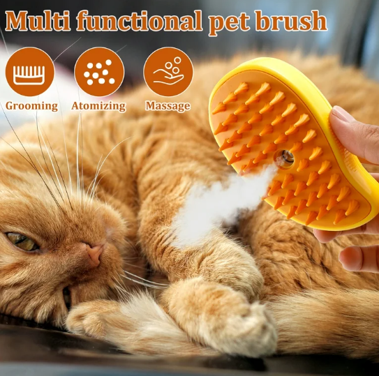 Steamy brush