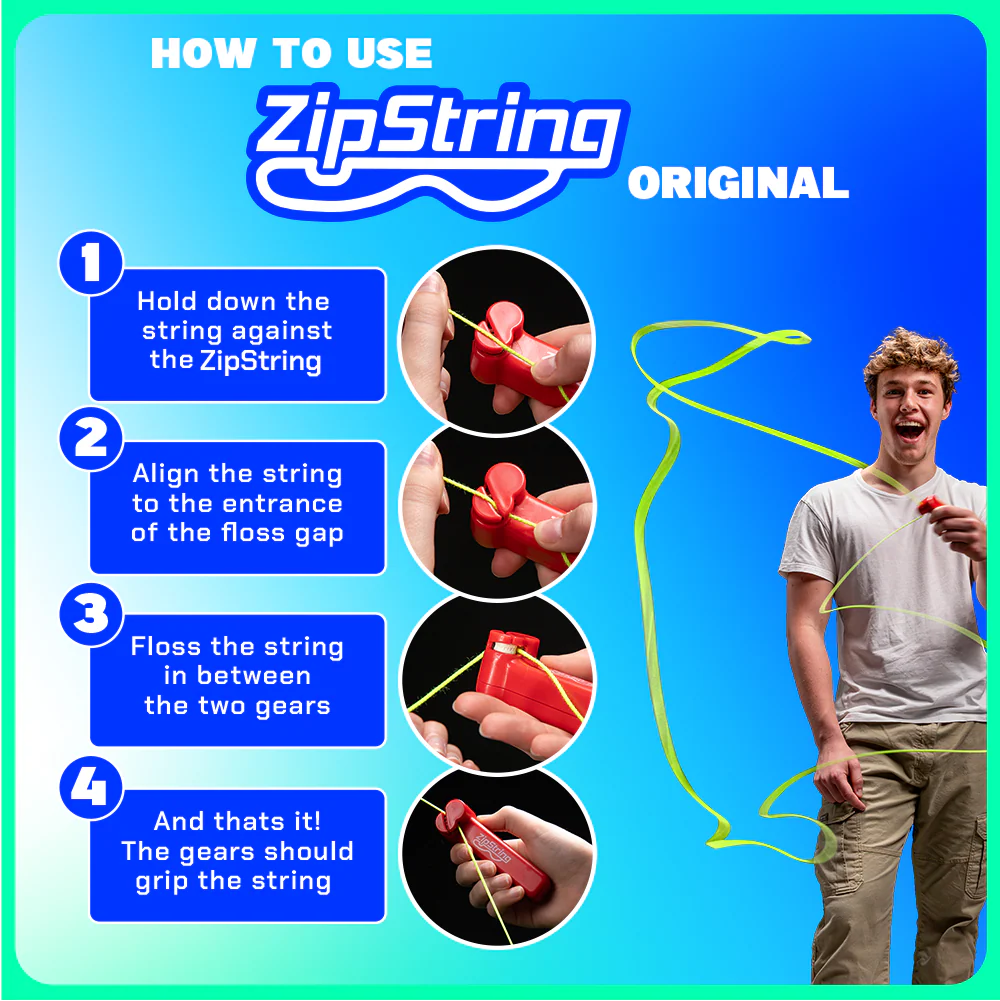 โก ZipString โ The Viral String Toy Seen on Shark Tank! ๐ฆโจ