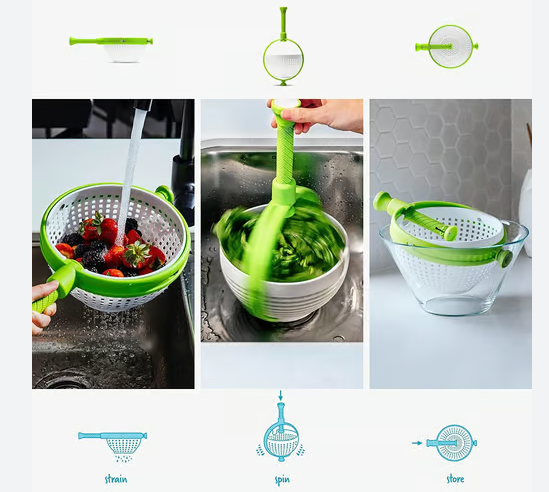 Spinning & Straining Colander