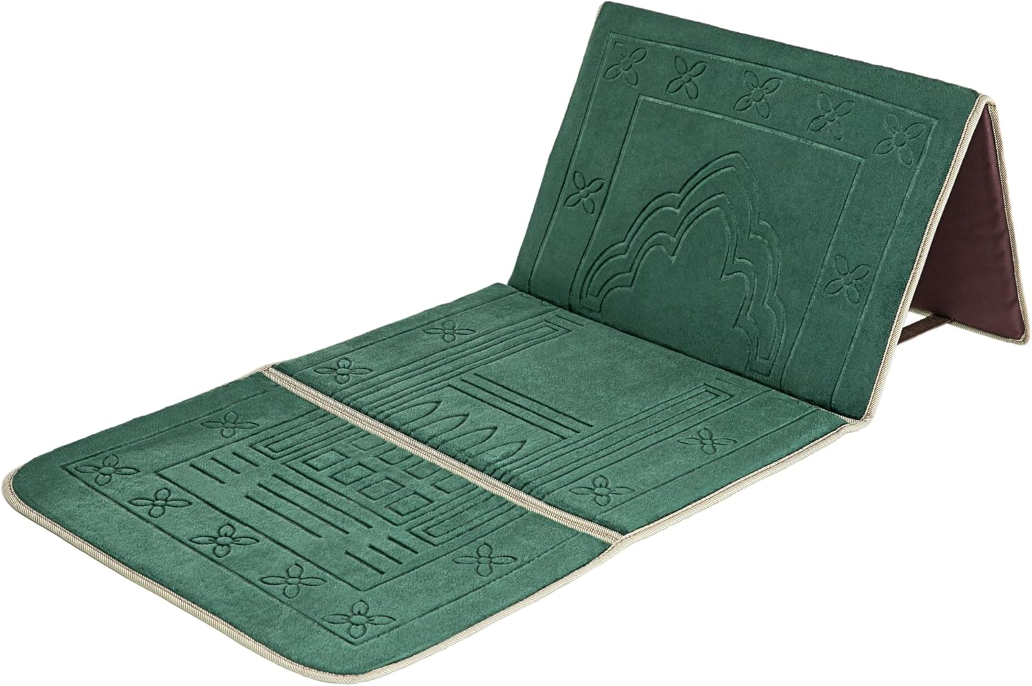 prayer rug with back support