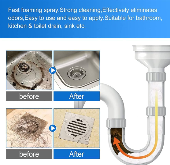 Drain Foam Cleaner