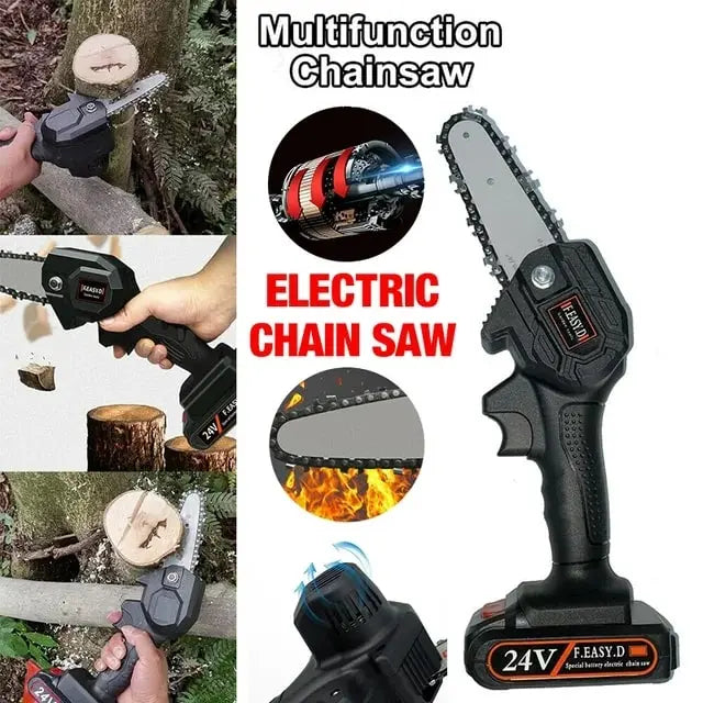 Mini Portable chainsaw-24V🌳🔧