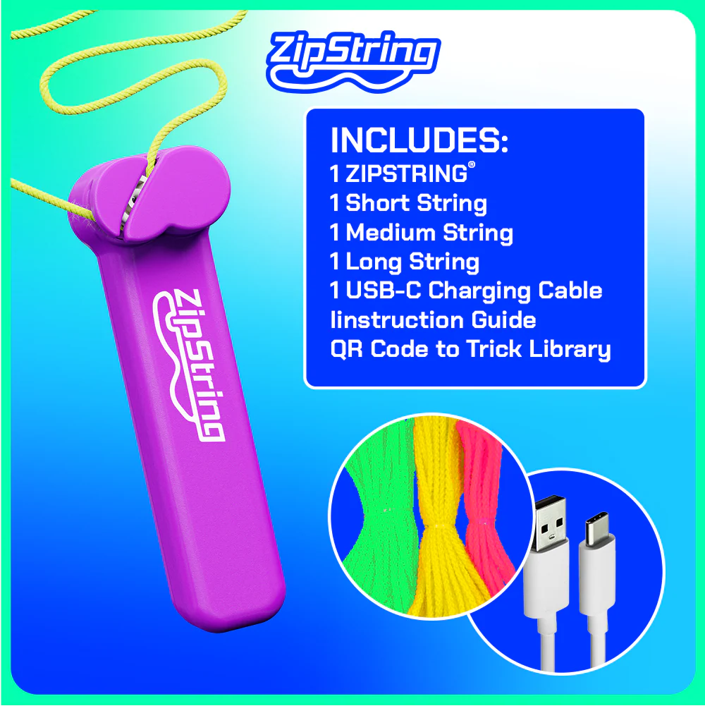 ⚡ ZipString – The Viral String Toy Seen on Shark Tank! 🦈✨