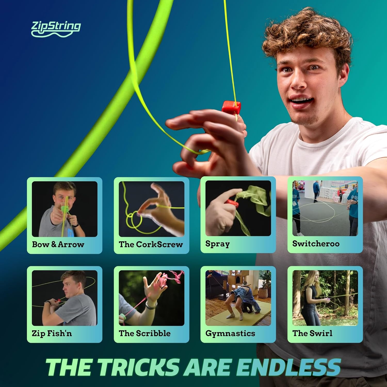 ⚡ ZipString – The Viral String Toy Seen on Shark Tank! 🦈✨